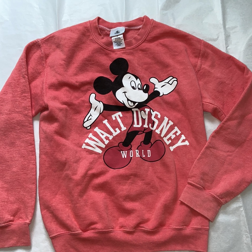 Walt Disney Coral Sweatshirt